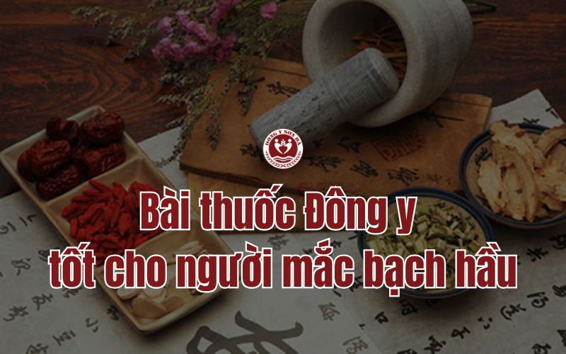 4. Bài thuốc Đông y tốt cho người mắc bạch hầu