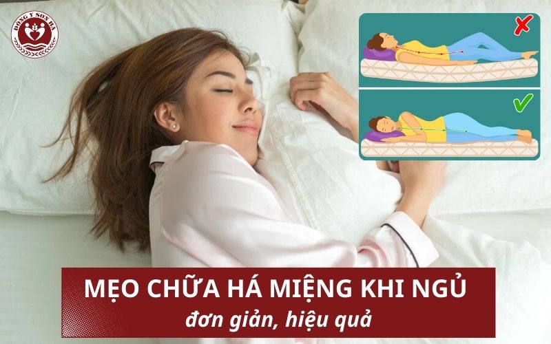 3. Mẹo chữa há miệng khi ngủ đơn giản, hiệu quả