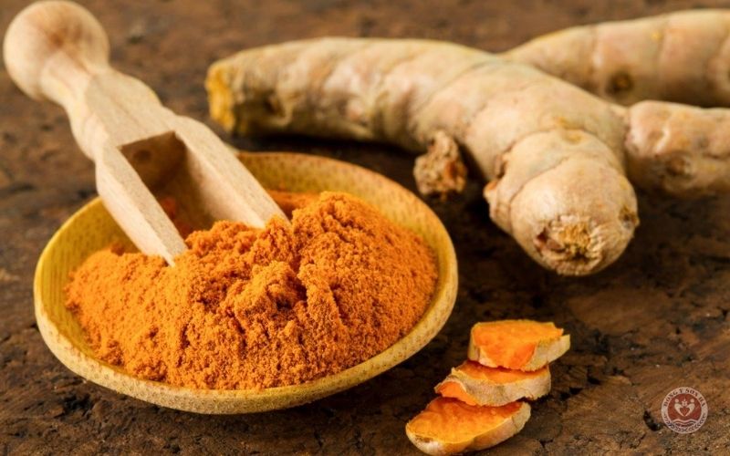 7. Nghệ hỗ trợ viêm mũi dị ứng