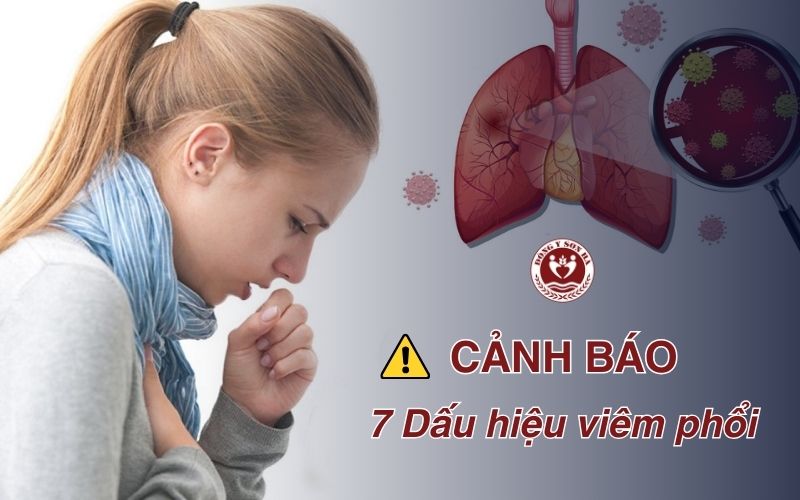 Triệu chứng viêm phổi phổ biến