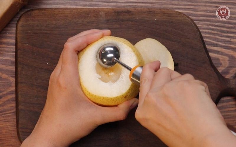 nạo lê hấp đường phèn