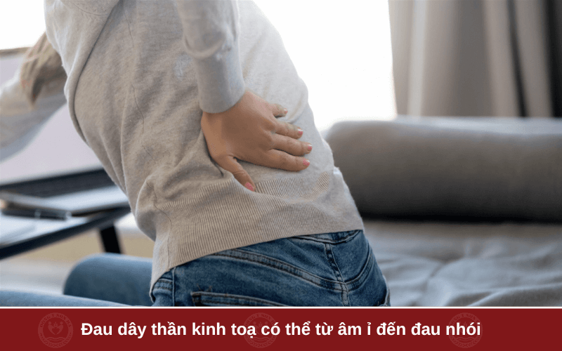 Triệu chứng đau dây thần kinh tọa