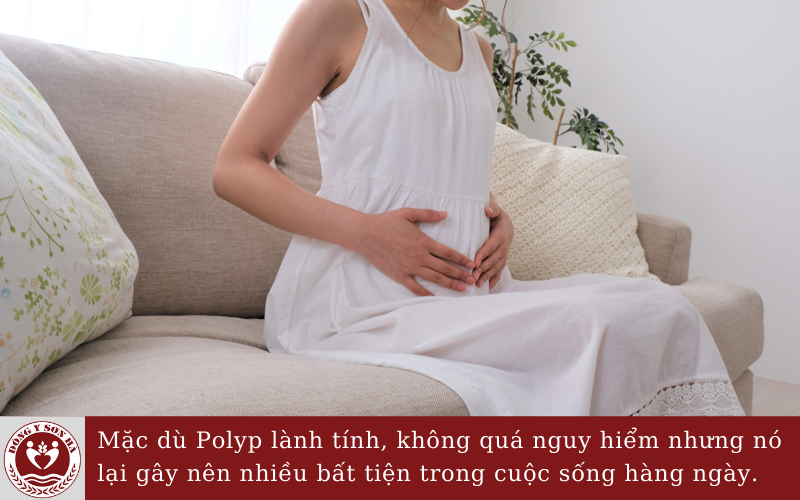 Ảnh hưởng của polyp cổ tử cung khi mang thai